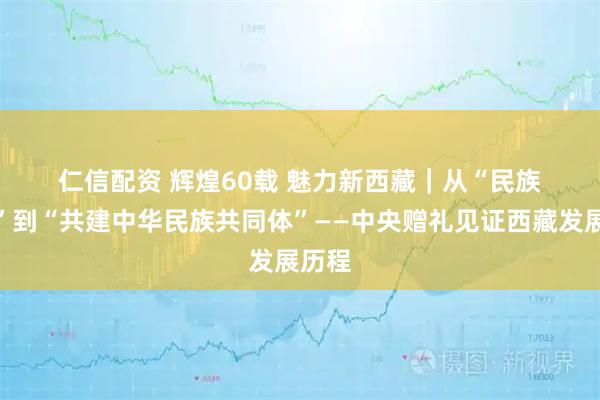 仁信配资 辉煌60载 魅力新西藏｜从“民族团结”到“共建中华民族共同体”——中央赠礼见证西藏发展历程