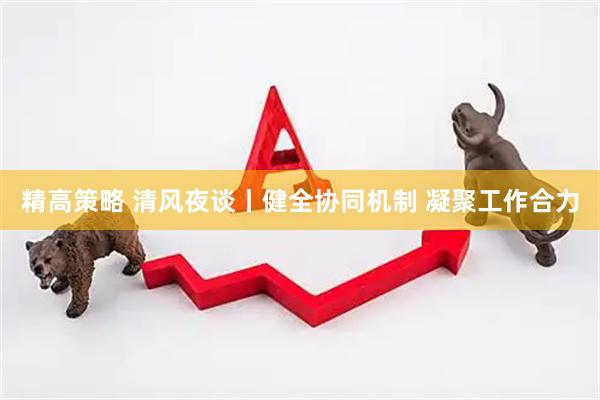 精高策略 清风夜谈丨健全协同机制 凝聚工作合力